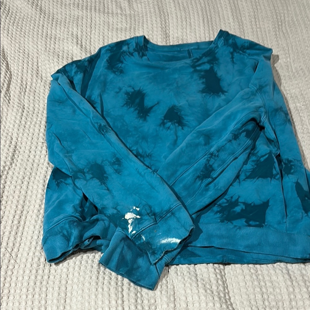 Target Blue Tie-Dye Women's Top